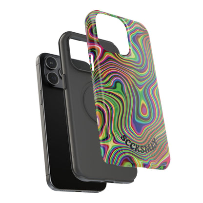 Acid Swirl Phone Case for Apple