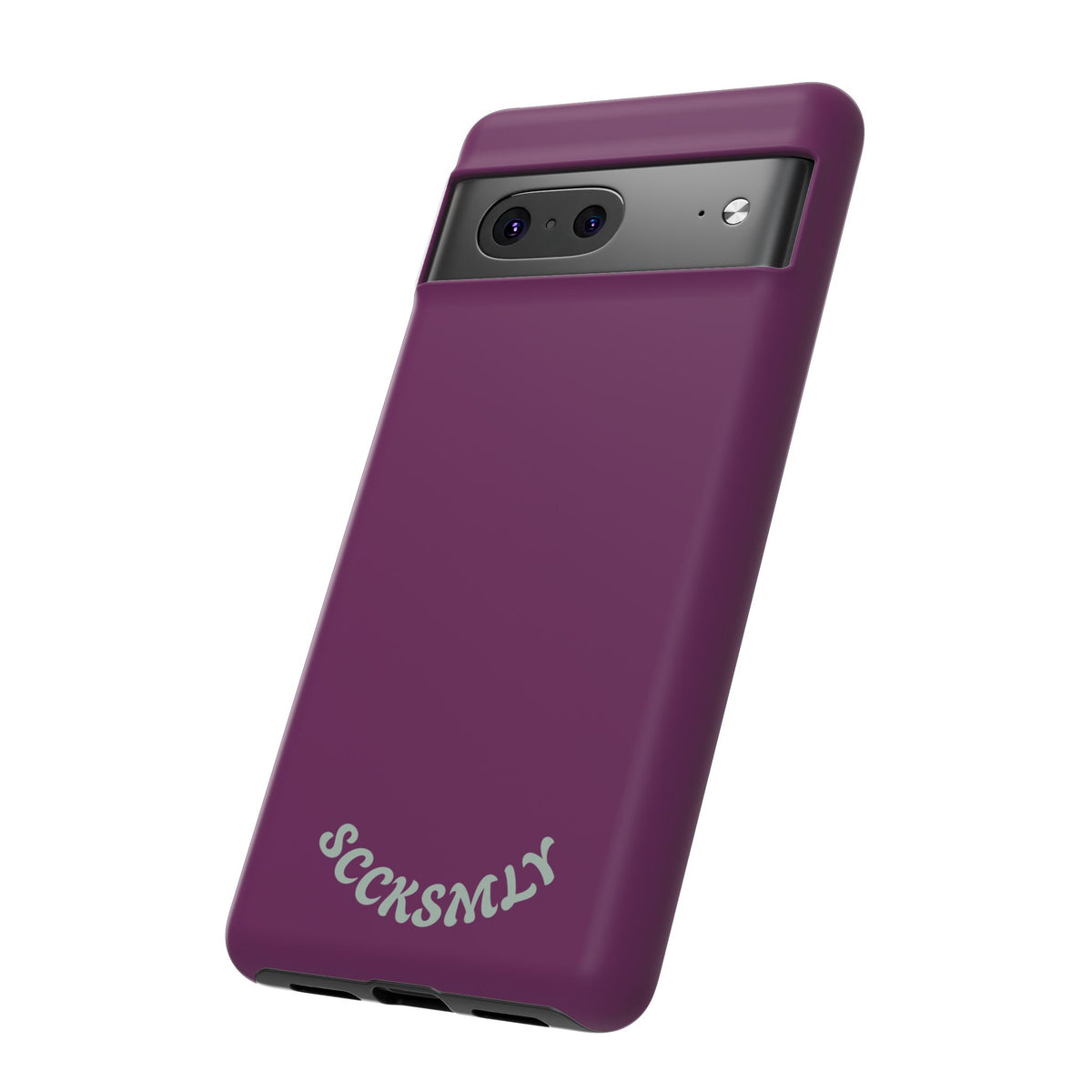 SOLID Amethyst Matte Tough Phone Case for Google Pixel