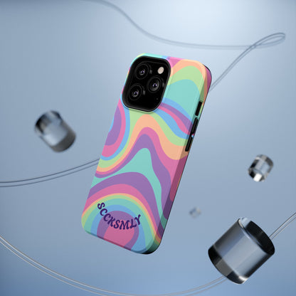 Pastel Swirl Phone Case for Apple
