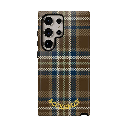Earth and Sky Plaid Phone Case for Samsung