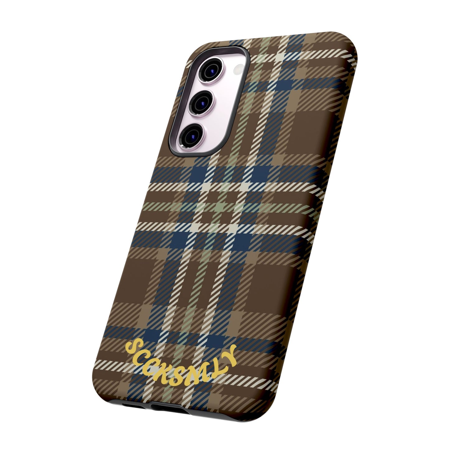 Earth and Sky Plaid Phone Case for Samsung
