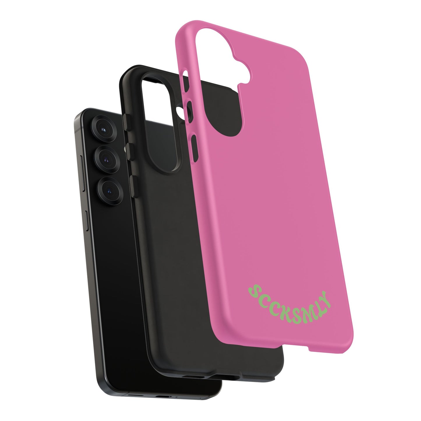 SOLID Sweet Static Pink Tough Case for Samsung