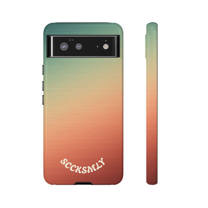 Warm Ombré Tough Phone Case for Google Pixel