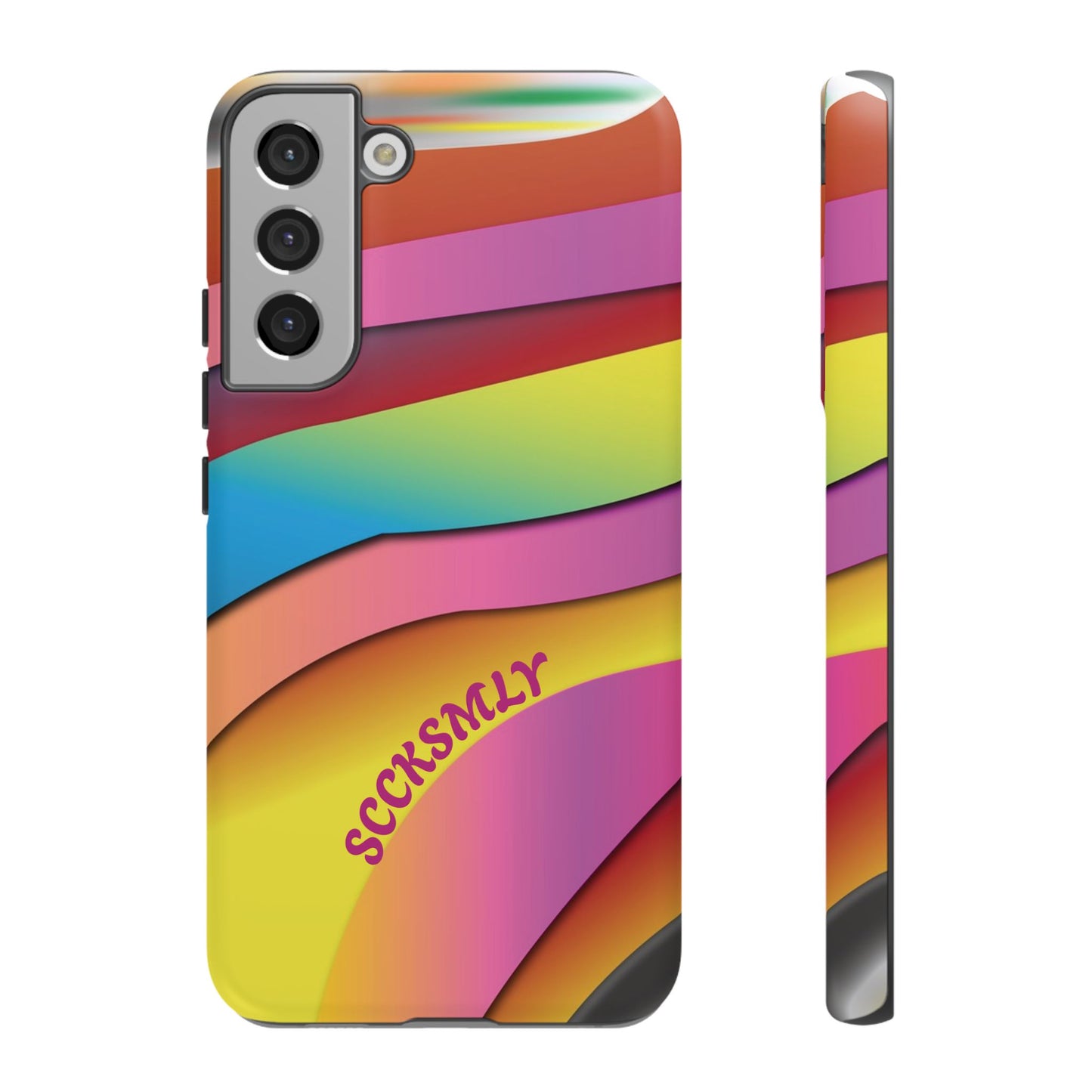 Modern Retro Rainbow Phone Case for Samsung