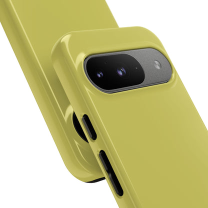 SOLID Lemon Pop Tough Case for Google Pixel