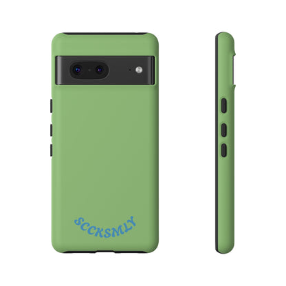 SOLID Sour Lime Tough Case for Google Pixel