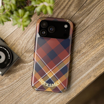 Harvest Tartan Phone Case for Apple