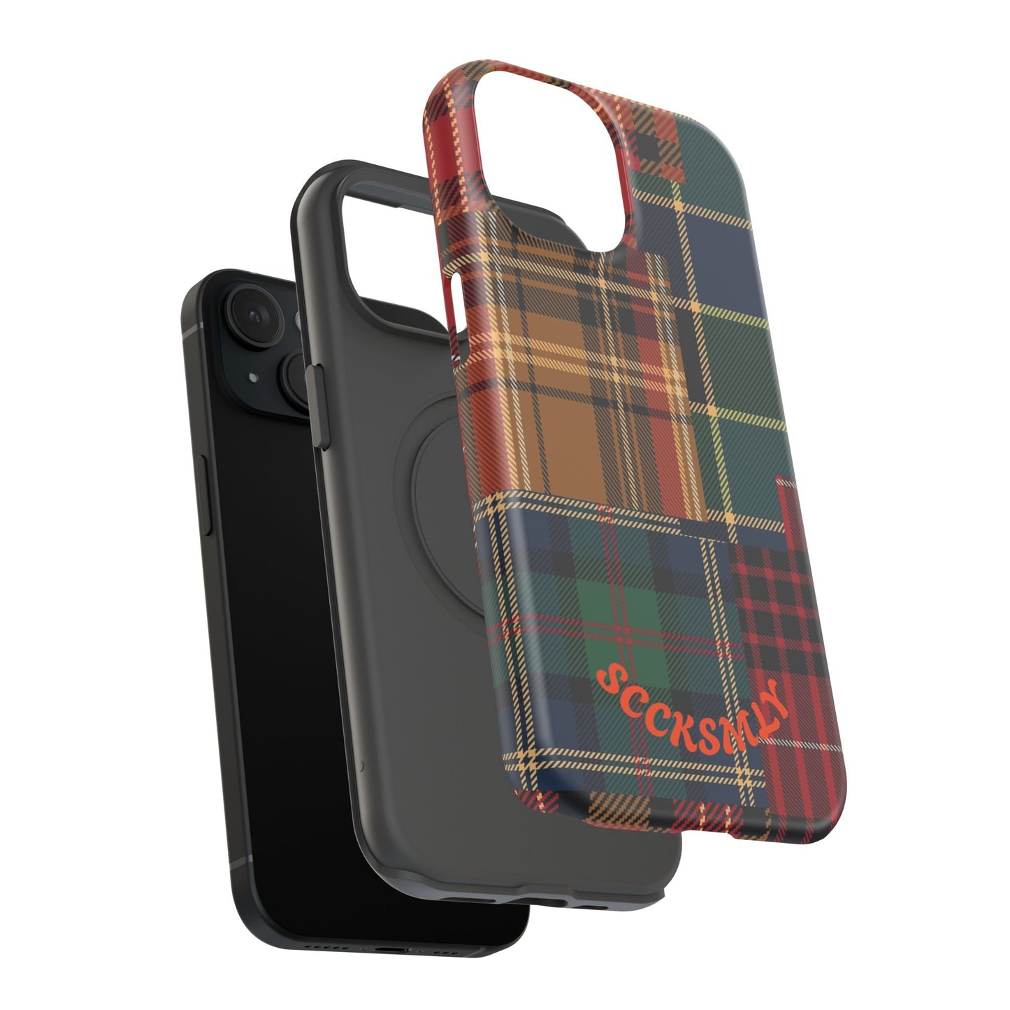 Heritage Hues Patchwork Tough Phone Case for Apple