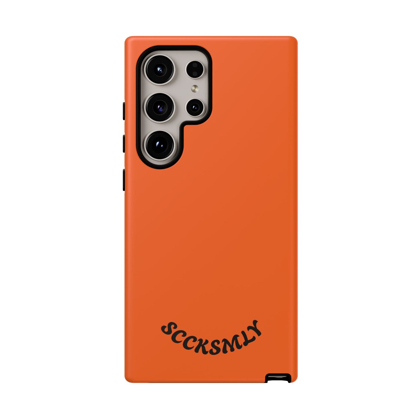 SOLID Tangerine Tough Case for Samsung