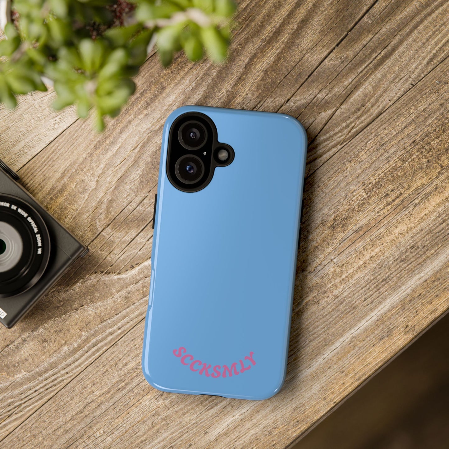 SOLID Blue Candie Tough Case for Apple