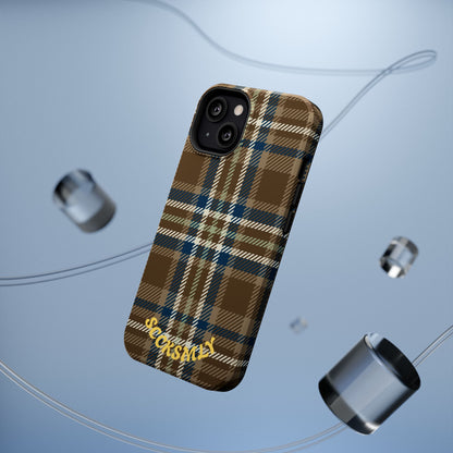 Earth and Sky Plaid Phone Case for Apple