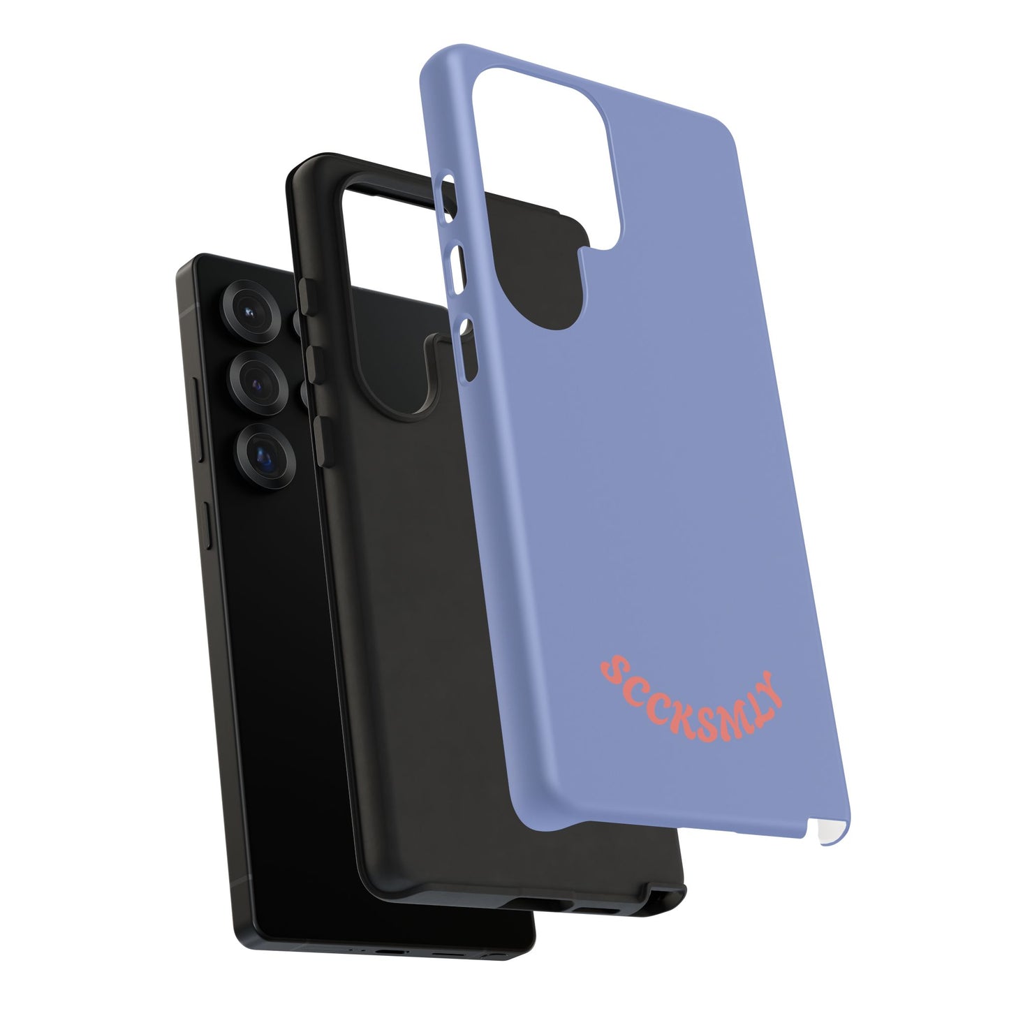 Periwinkle Blue Tough Phone Case for Samsung
