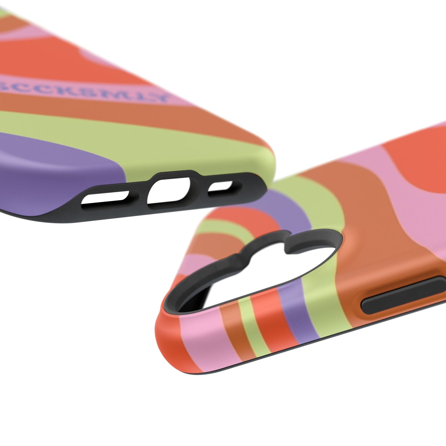 Curvy Swirl Phone Case for "IOS or Apple"