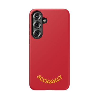 SOLID Calm Cherry Tough Case for Samsung