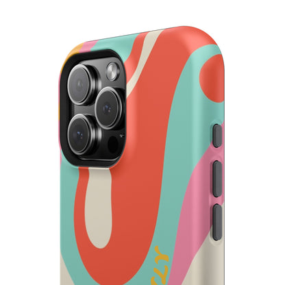 Psychodelic Acid Swirl Phone Case for Apple