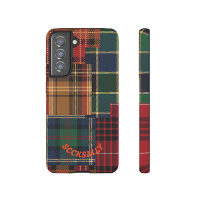 Heritage Hues Patchwork Tough Phone Case for Samsung