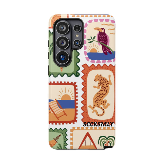 Tropical Print Phone Case for Samsung
