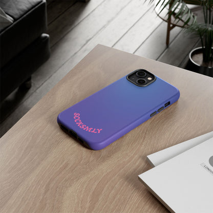 Berry Pop Gradient Tough Phone Case for Apple