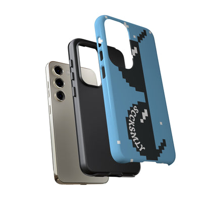 Pixel Glass Tough Phone Case for Samsung