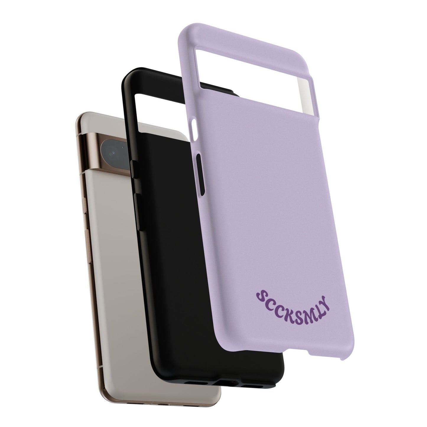 SOLID Morning Lilac Tough Case for Google Pixel