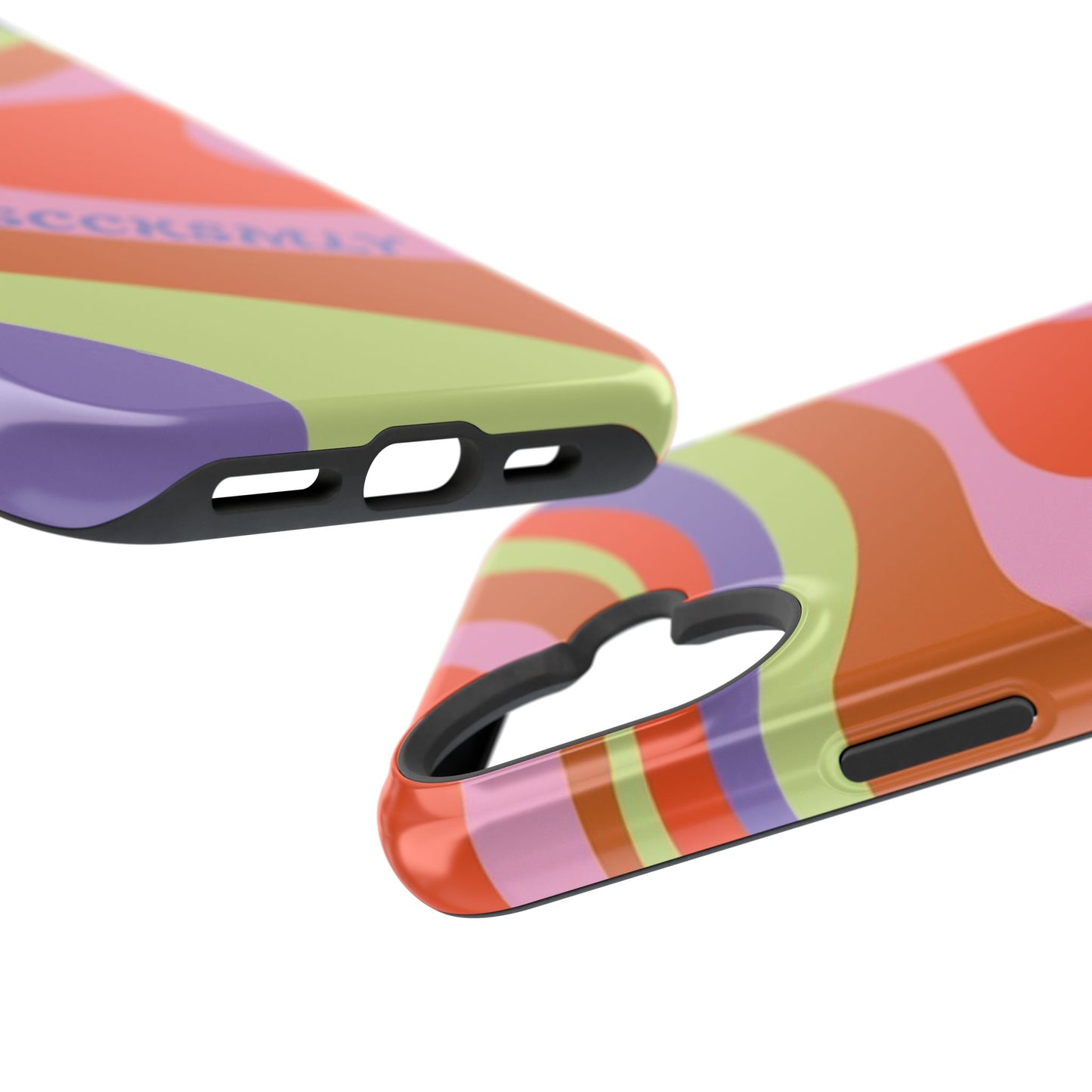 Curvy Swirl Phone Case for "IOS or Apple"