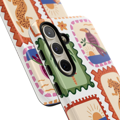 Tropical Print Phone Case for Samsung