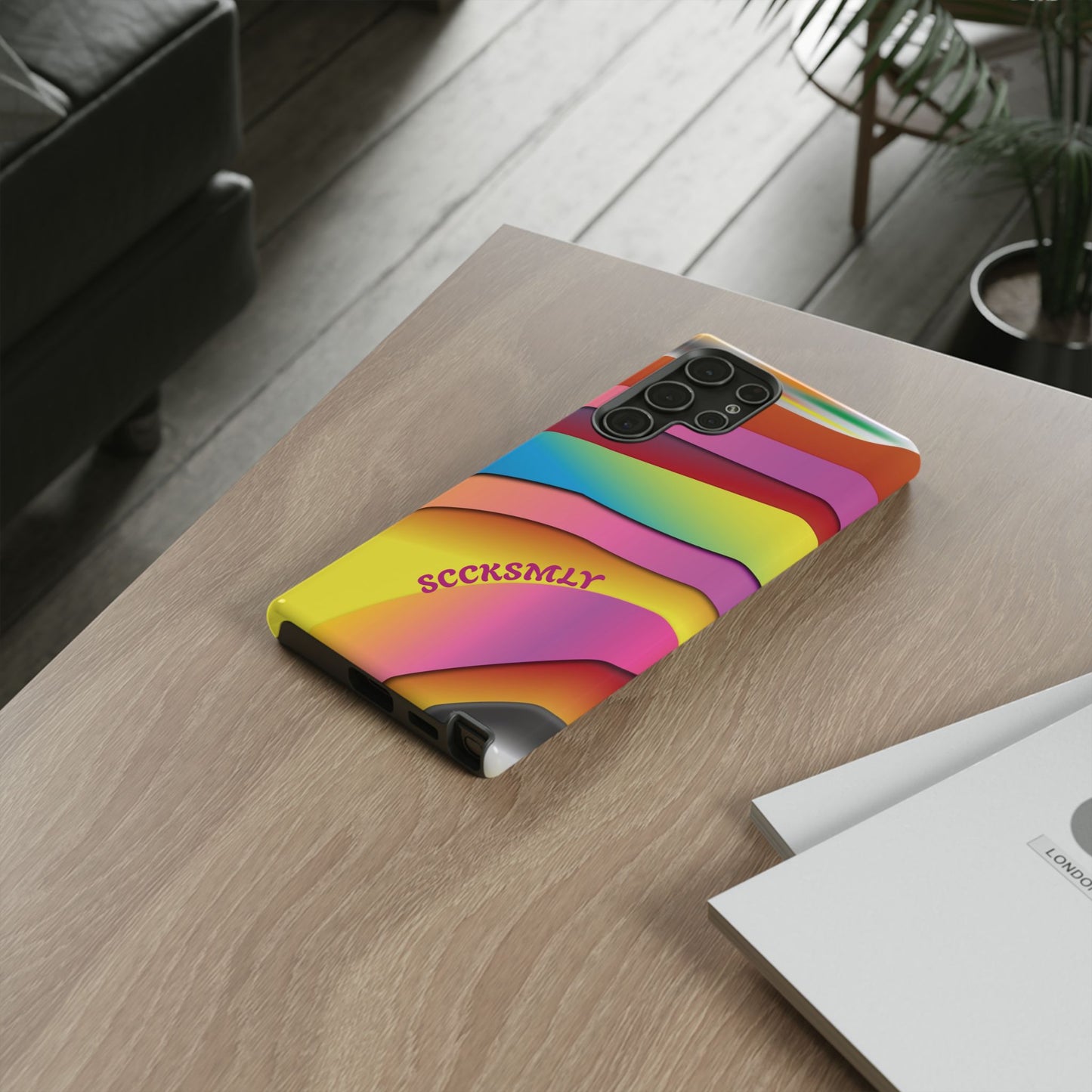 Modern Retro Rainbow Phone Case for Samsung