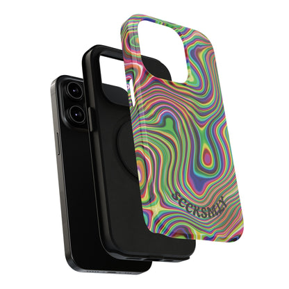 Acid Swirl Phone Case for Apple