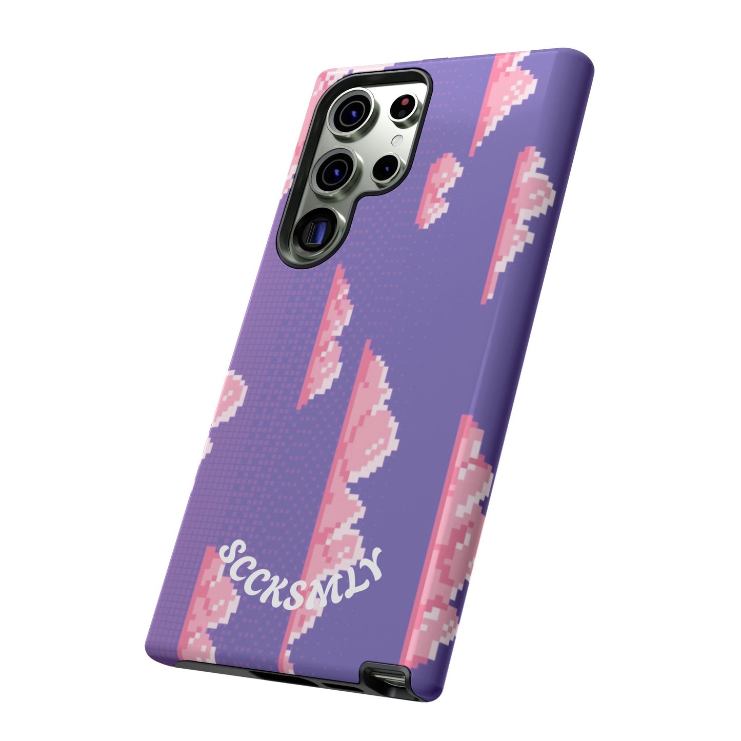 Purple Cotton Candy Sky Tough Phone Case for Samsung