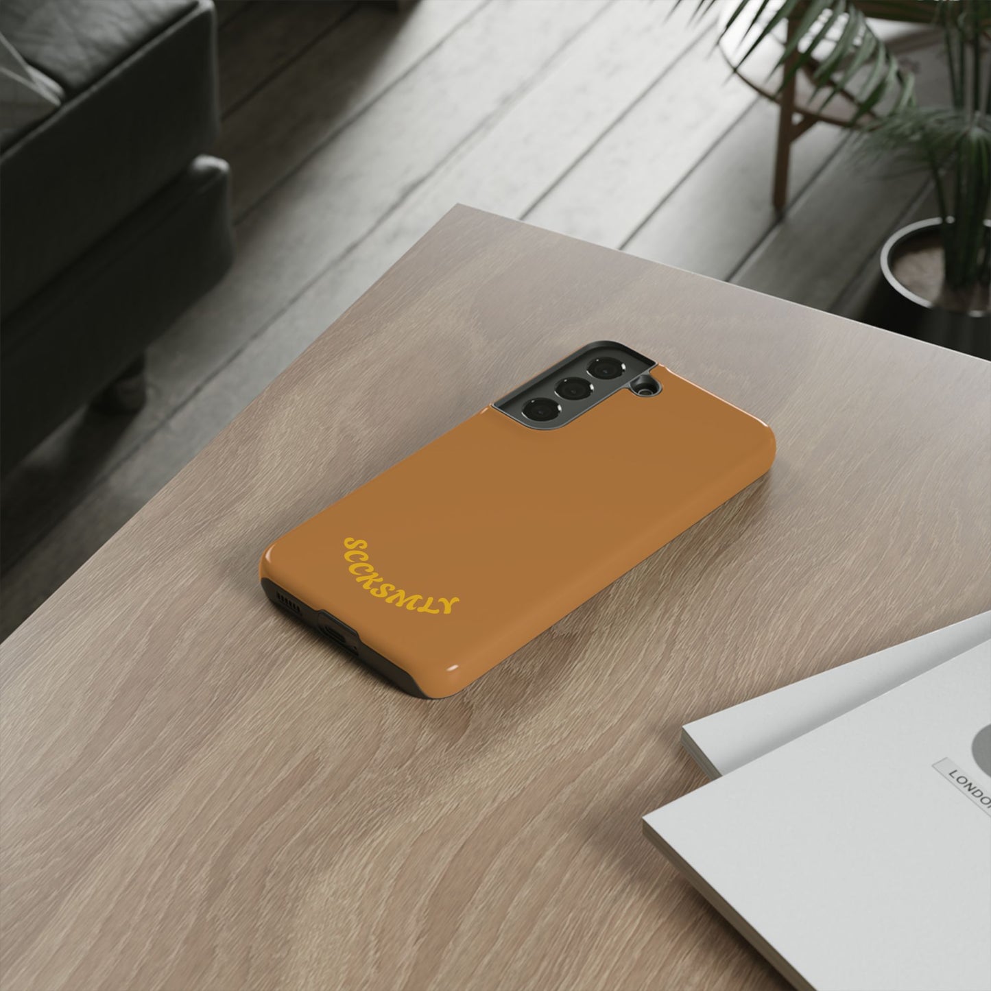 SOLID Spice Caramel Tough Case for Samsung