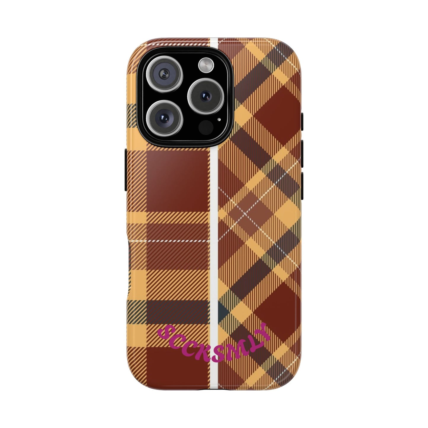 Autumn Plaid Phone Case for Apple