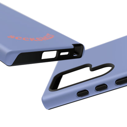 Periwinkle Blue Tough Phone Case for Samsung