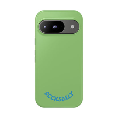 SOLID Sour Lime Tough Case for Google Pixel