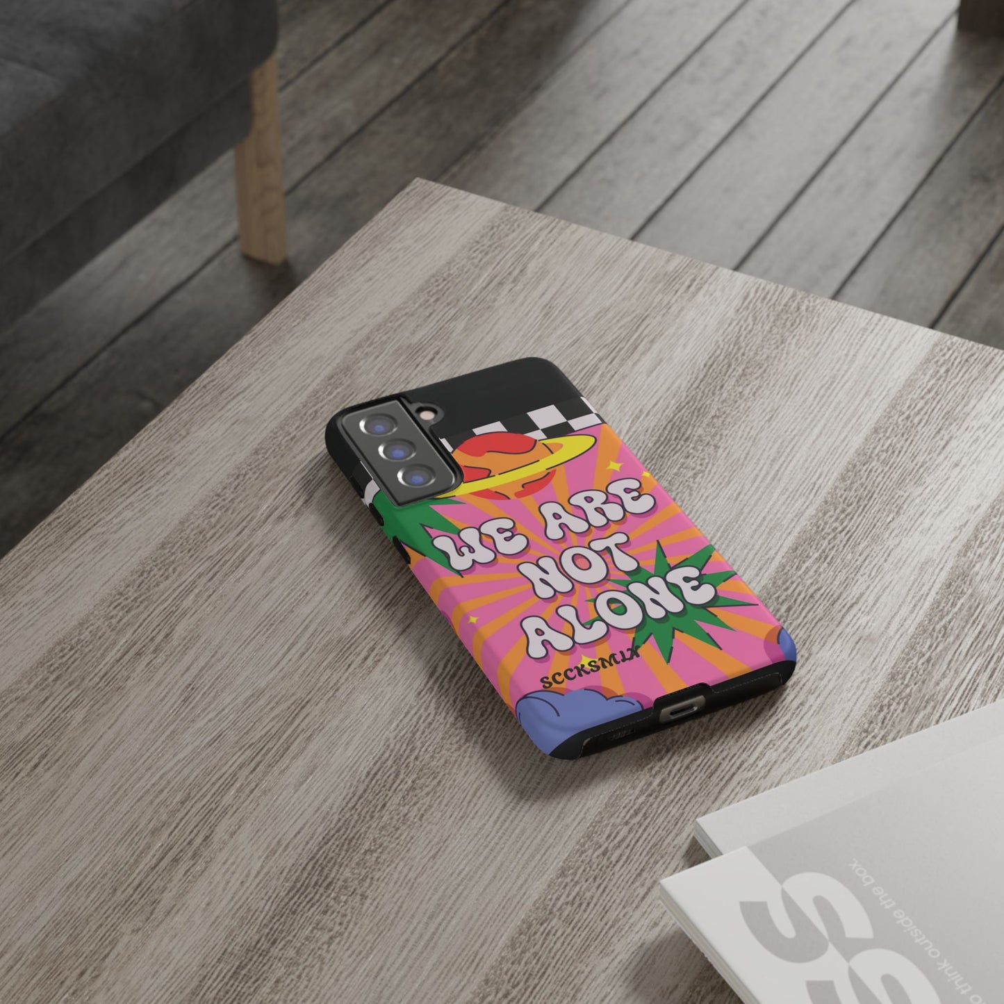 WE ARE NOT ALONE Tough Phone Case for Samsung