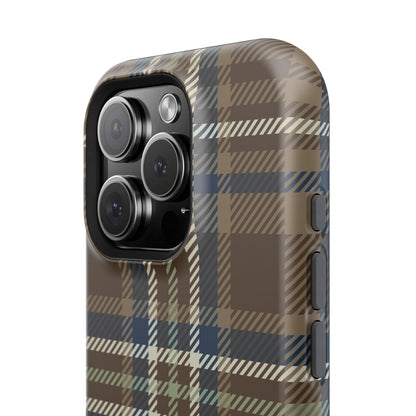 Earth and Sky Plaid Phone Case for Apple