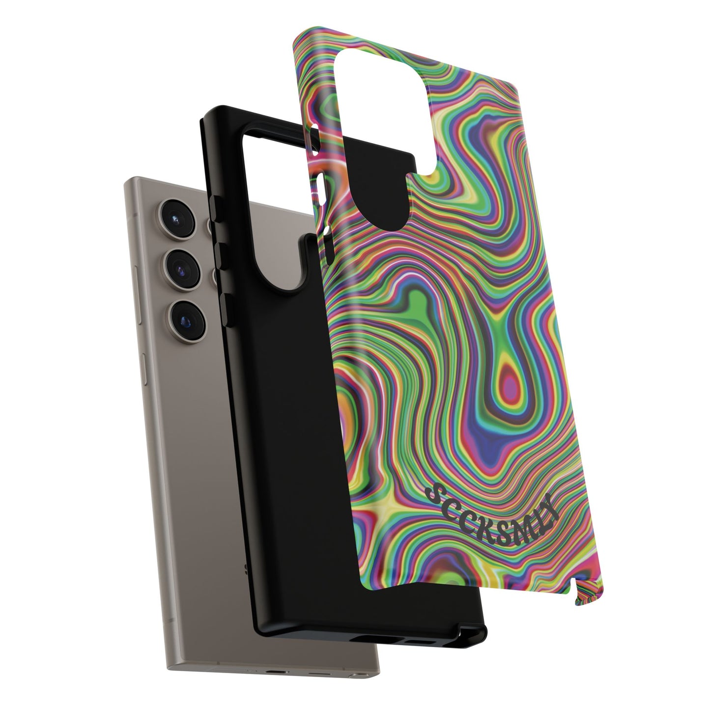 Acid Swirl Phone Case for Samsung