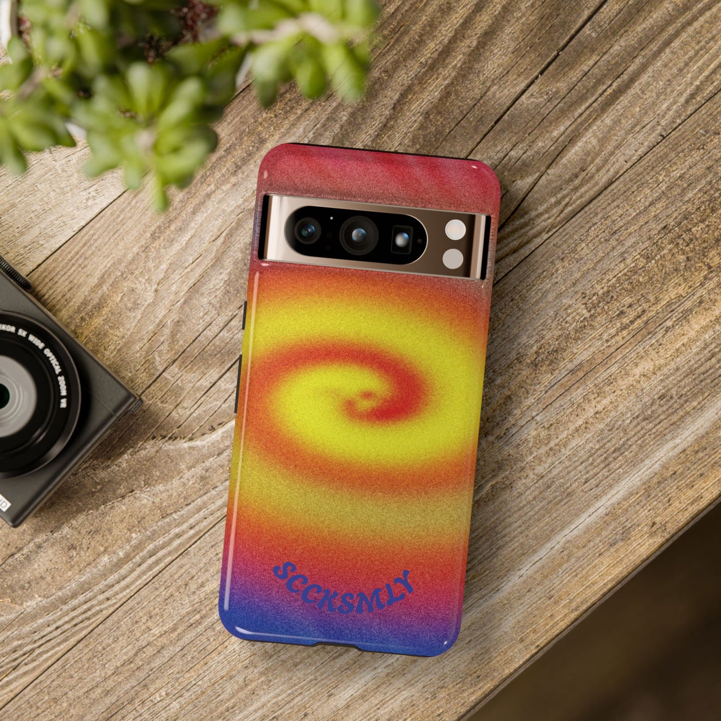 Toxic Spiral Tough Phone Case for Google Pixel