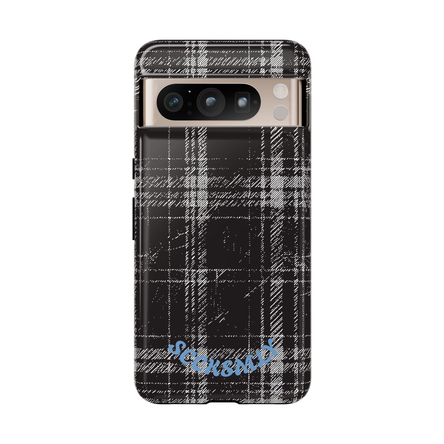 Smoky Grungy Plaid Phone Case for Google Pixel