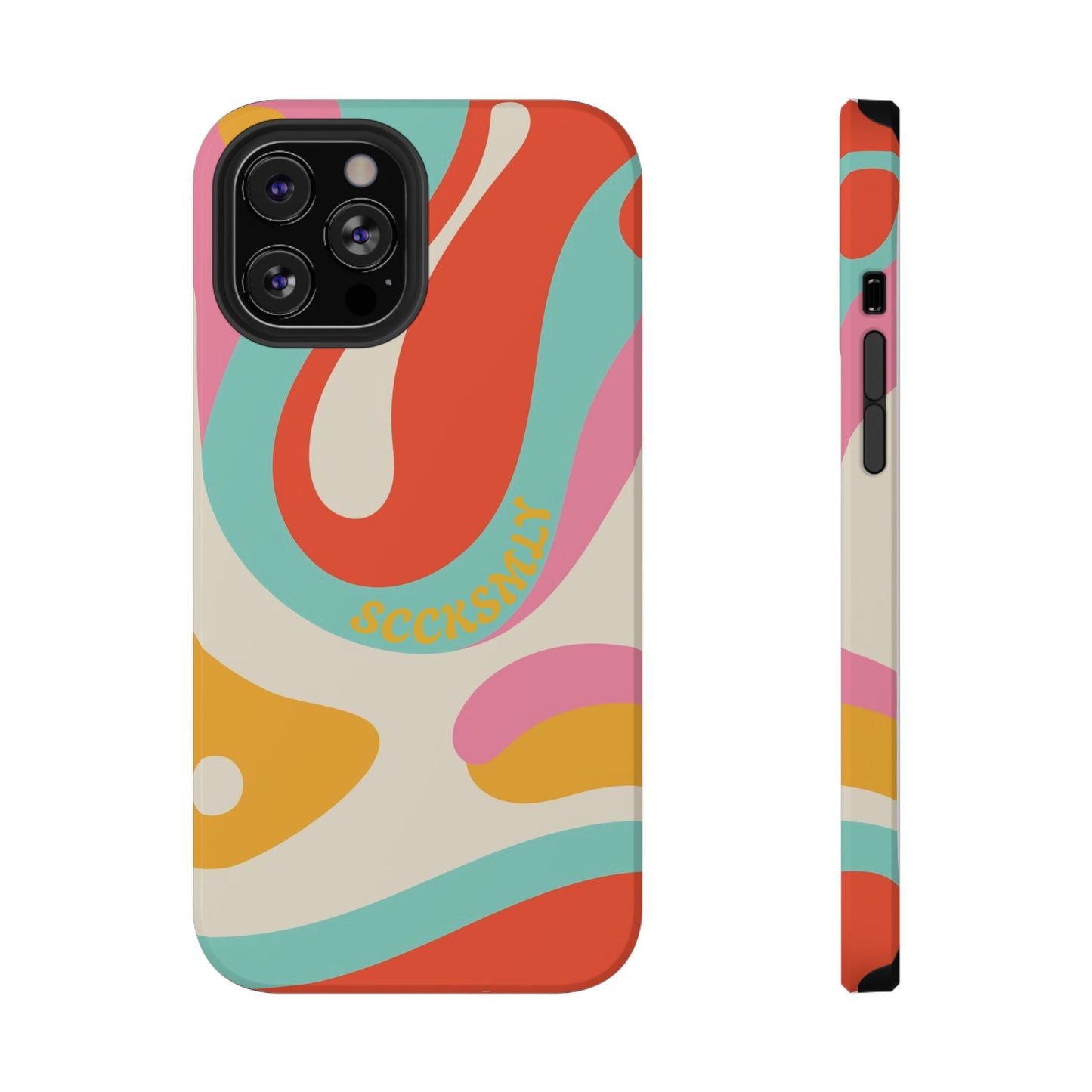 Psychodelic Acid Swirl Phone Case for "IOS or Apple"