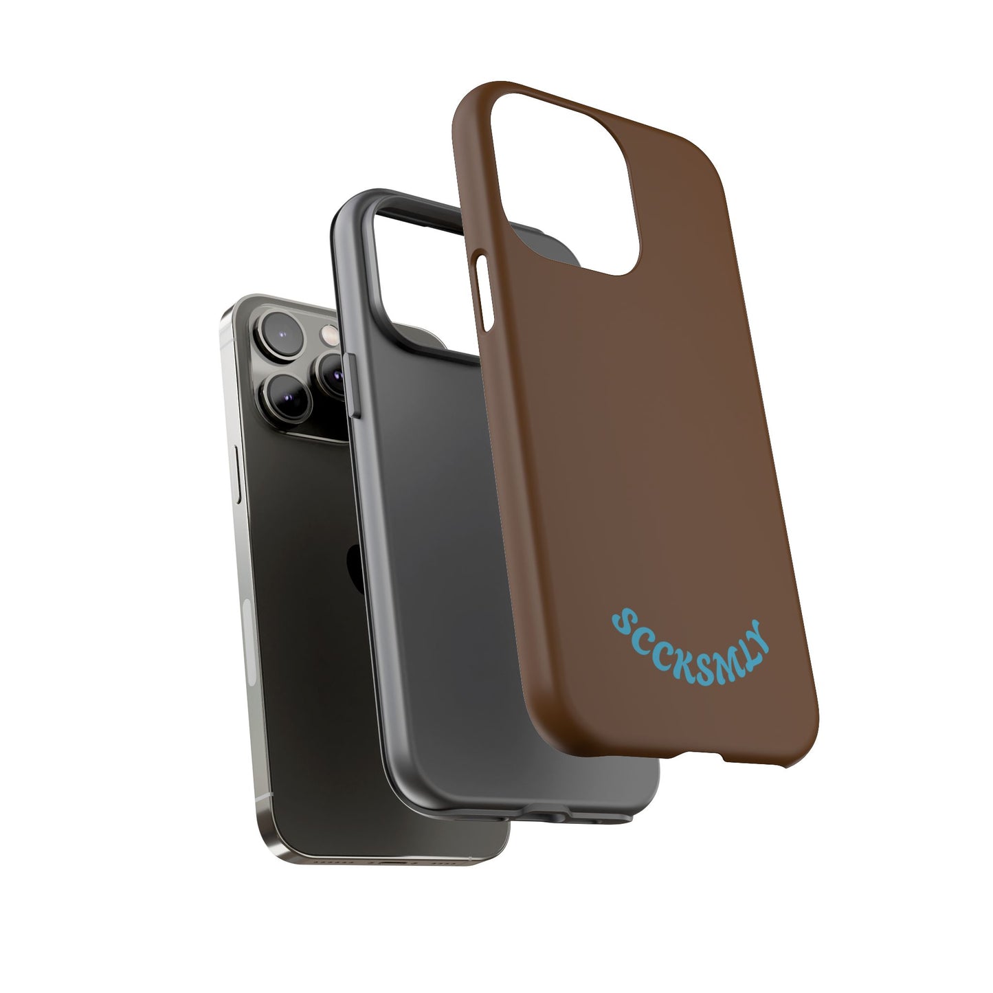 SOLID Chocolate Coco Tough Case for Apple