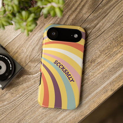 Vintage Groove Phone Case for Apple