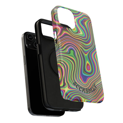 Acid Swirl Phone Case for Apple
