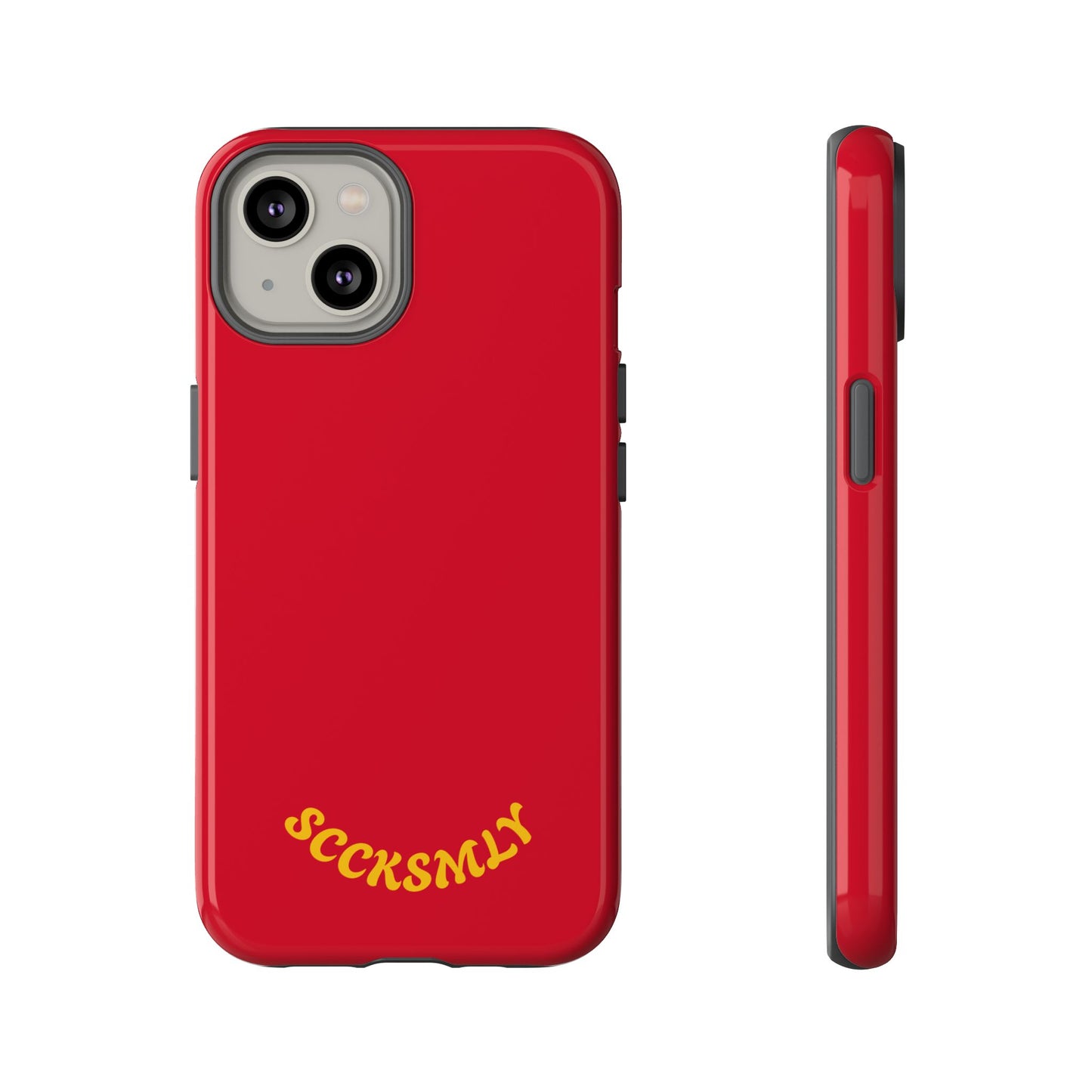 SOLID Calm Cherry Tough Case for Apple