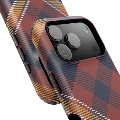 Harvest Tartan Phone Case for Apple
