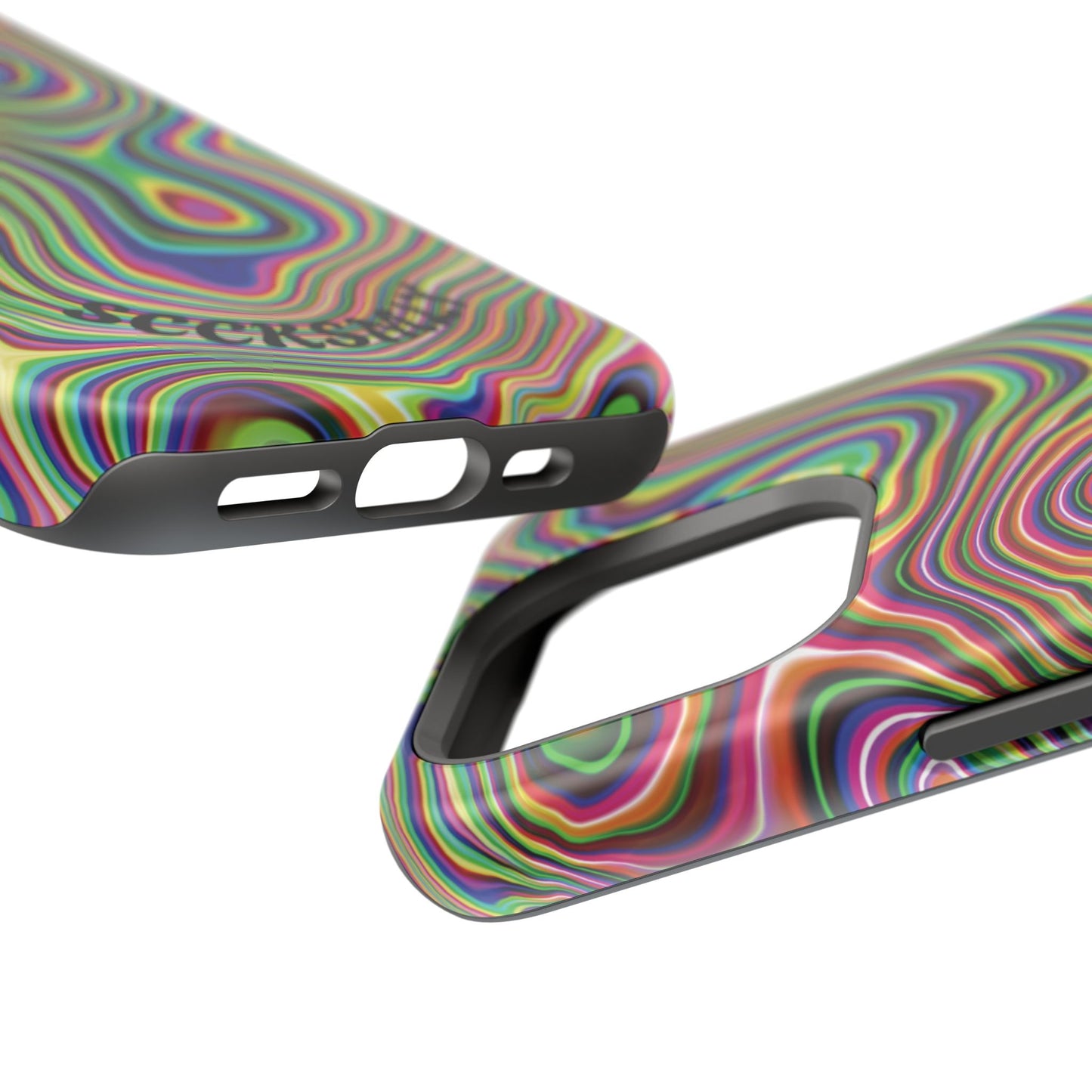 Acid Swirl Phone Case for Apple