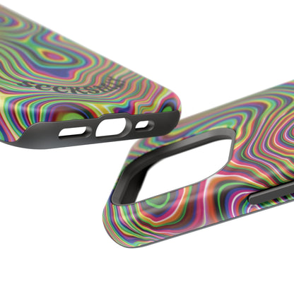 Acid Swirl Phone Case for Apple