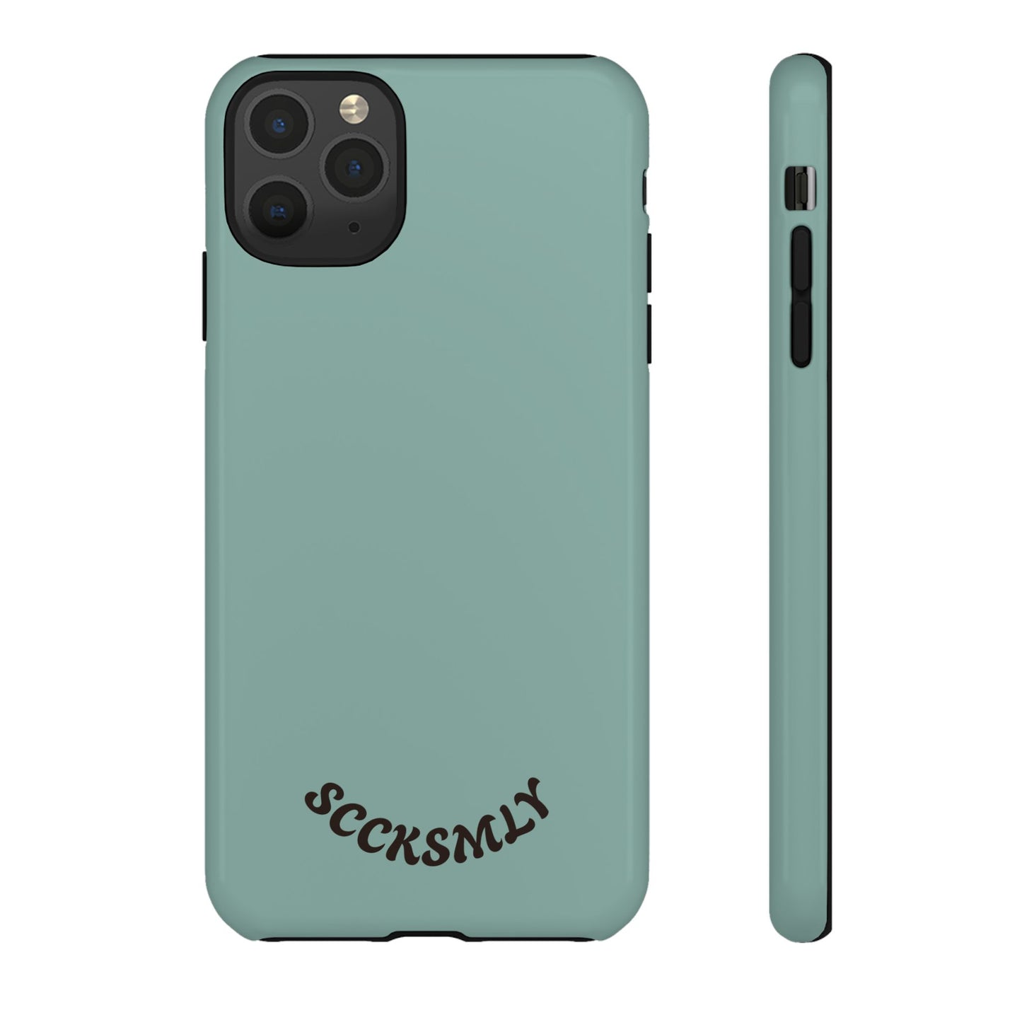 SOLID Fudge Mint Crunch Tough Phone Case for Apple