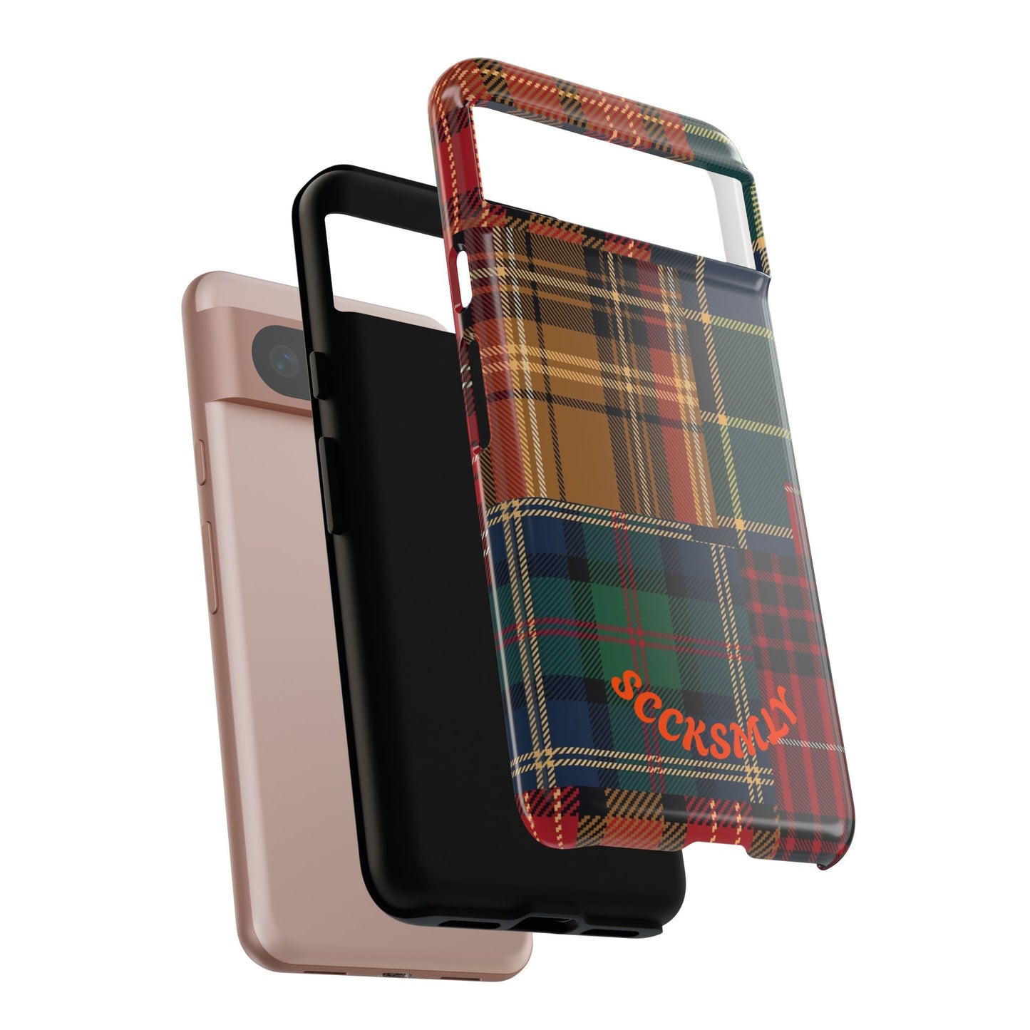 Heritage Hues Patchwork Tough Phone Case for Google Pixel