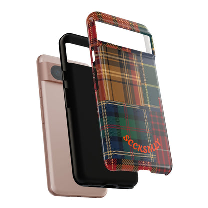 Heritage Hues Patchwork Tough Phone Case for Google Pixel