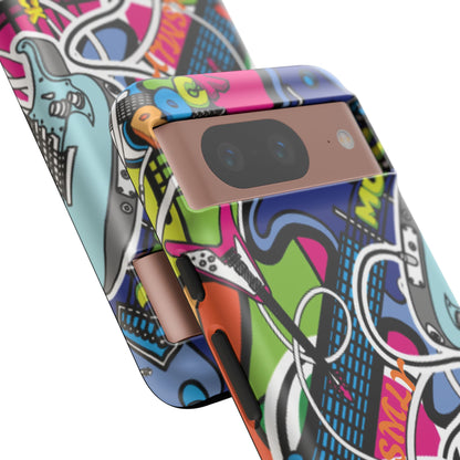KaleidoWoah Tough Phone Case for Google Pixel